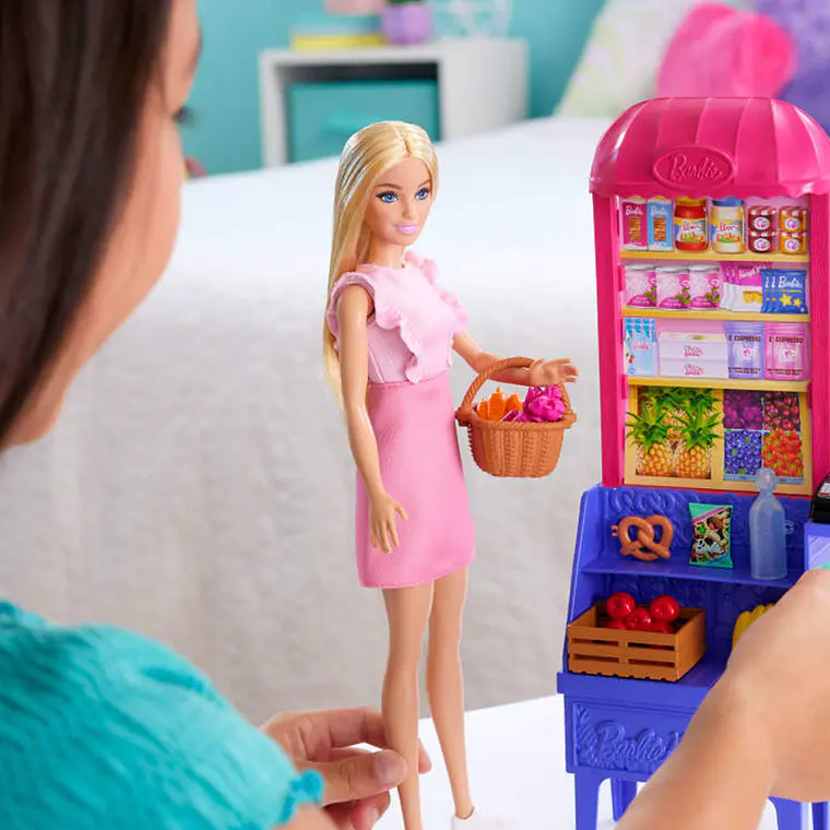 BARBIE SET DE JUEGO SET DE SUPERMERCADO 7