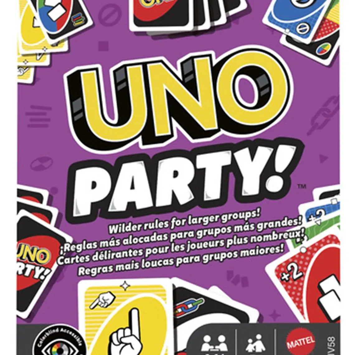 UNO JUEGO DE CARTAS PARTY RENOVADO PARA NIÑOS 2