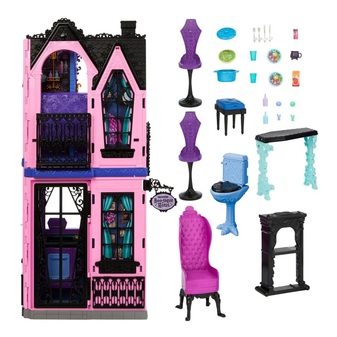 MONSTER HIGH CASA DE MUÑECAS HOTEL BOO-TIQUE 2