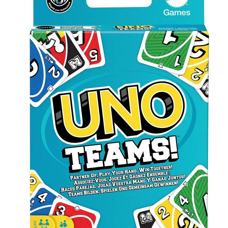 UNO JUEGO DE CARTAS TEAMS 2
