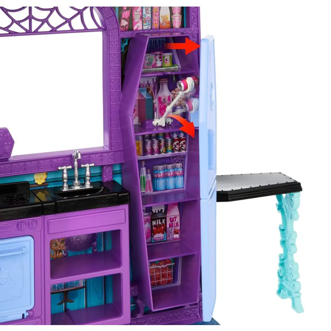 MONSTER HIGH CASA DE MUÑECAS HOTEL BOO-TIQUE 4