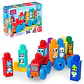TRACTOR ARMA Y COMBINA MEGA BLOKS 1.5 AÑOS EN ADELANTE - Miniatura 2