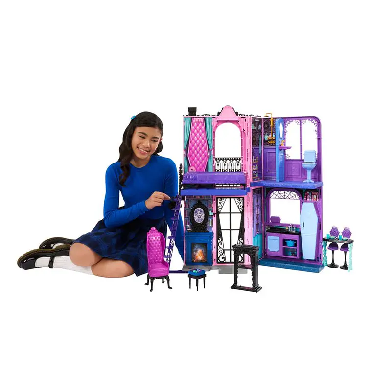 MONSTER HIGH CASA DE MUÑECAS HOTEL BOO-TIQUE 6