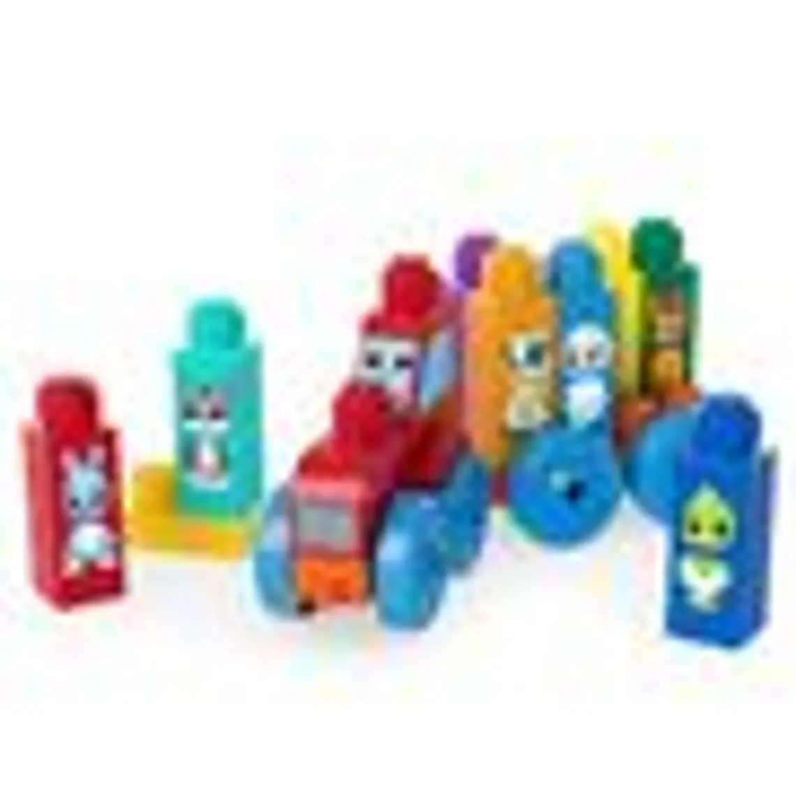 TRACTOR ARMA Y COMBINA MEGA BLOKS 1.5 AÑOS EN ADELANTE 4