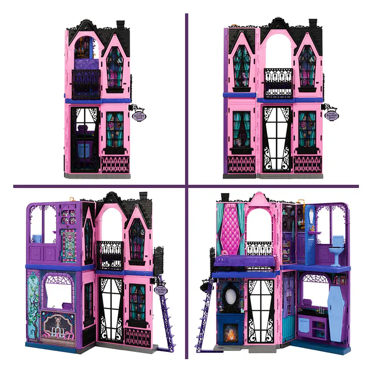 MONSTER HIGH CASA DE MUÑECAS HOTEL BOO-TIQUE 3