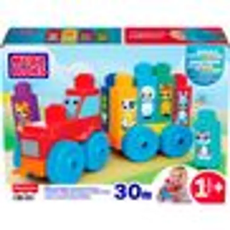 TRACTOR ARMA Y COMBINA MEGA BLOKS 1.5 AÑOS EN ADELANTE 5