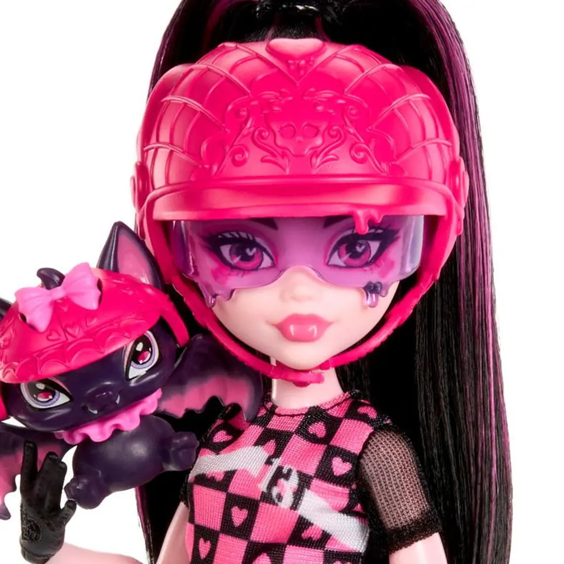 MONSTER HIGH MUÑECA DRACULAURA CON SCOOTER 10