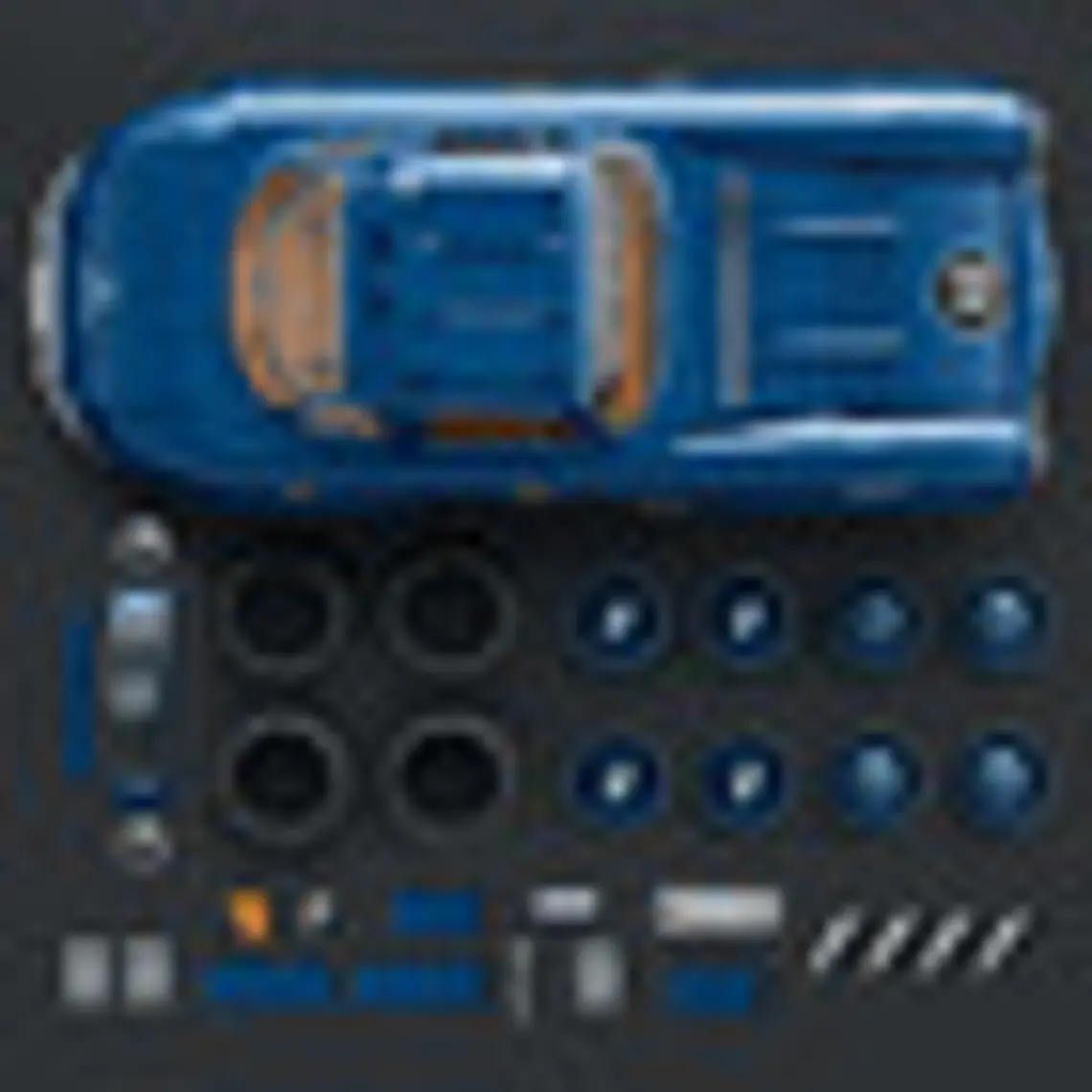 HOT WHEELS MERCEDES-BENZ 300 SL PREMIUM ESCALA 1:12 ARMABLE 3