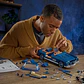 HOT WHEELS MERCEDES-BENZ 300 SL PREMIUM ESCALA 1:12 ARMABLE - Miniatura 4