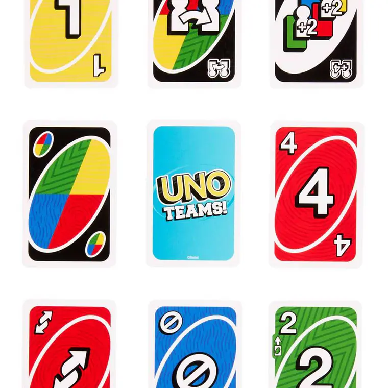 UNO JUEGO DE CARTAS TEAMS 6