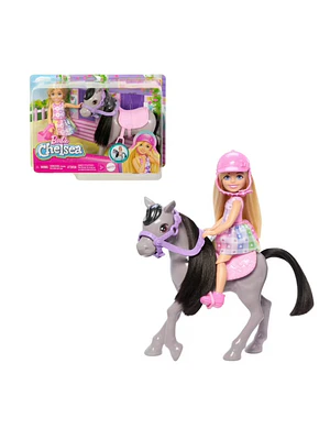 BARBIE SET CHELSEA PASEO EN PONY