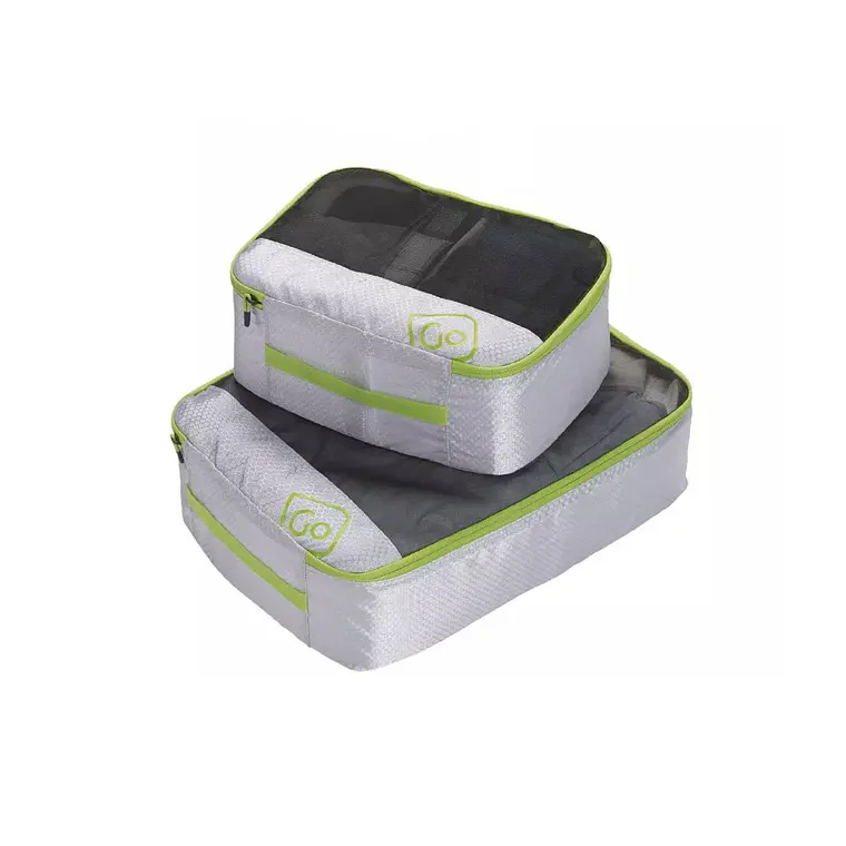 ORGANIZADOR DE EQUIPAJE 2 PIEZAS GRAN CAPACIDAD VERDE 1