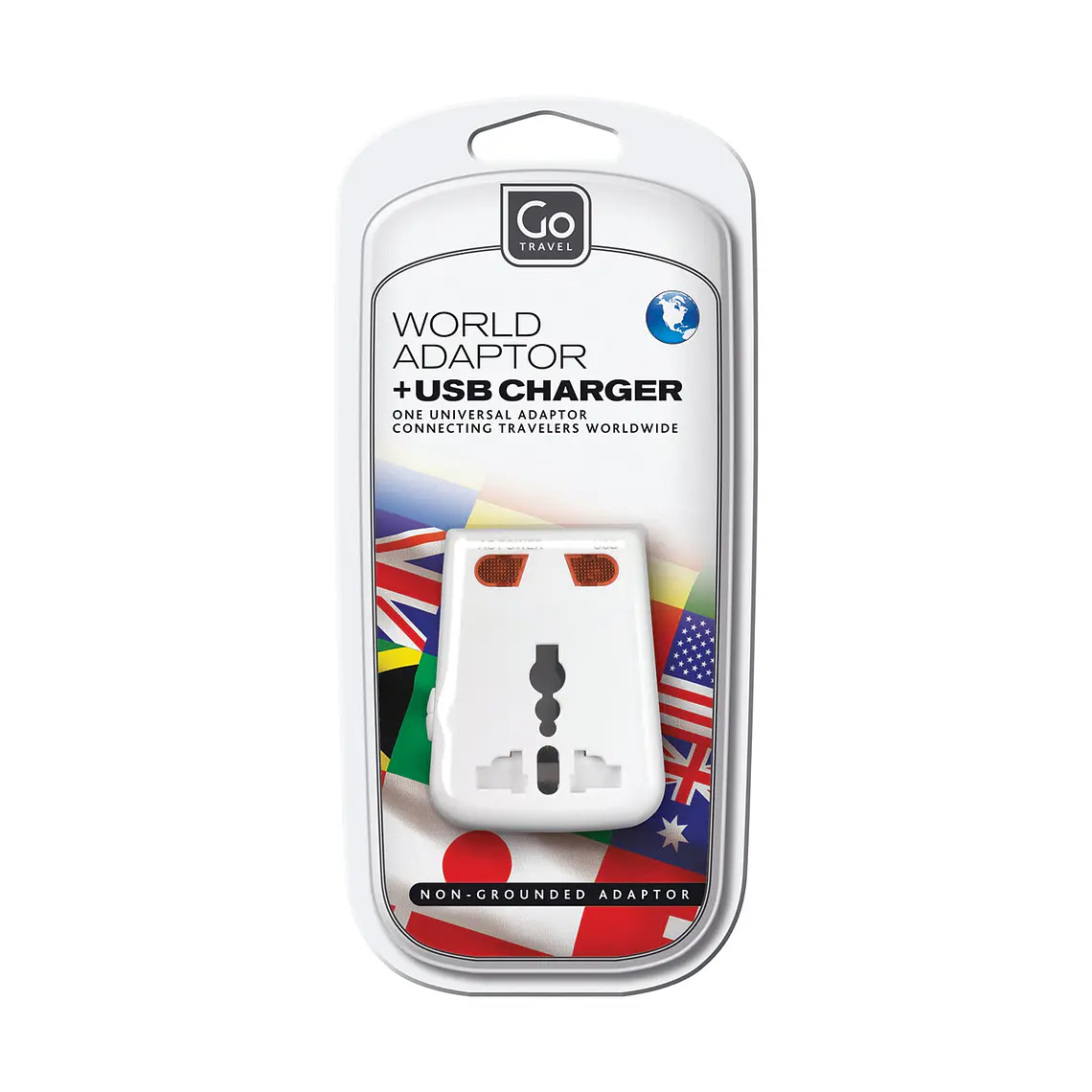 ADAPTADOR DE CORRIENTE UNIVERSAL + 1 PUERTO USB 5