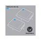 NEW 2 CUBOS ORGANIZADORES DE EQUIPAJE AZUL - Miniatura 3