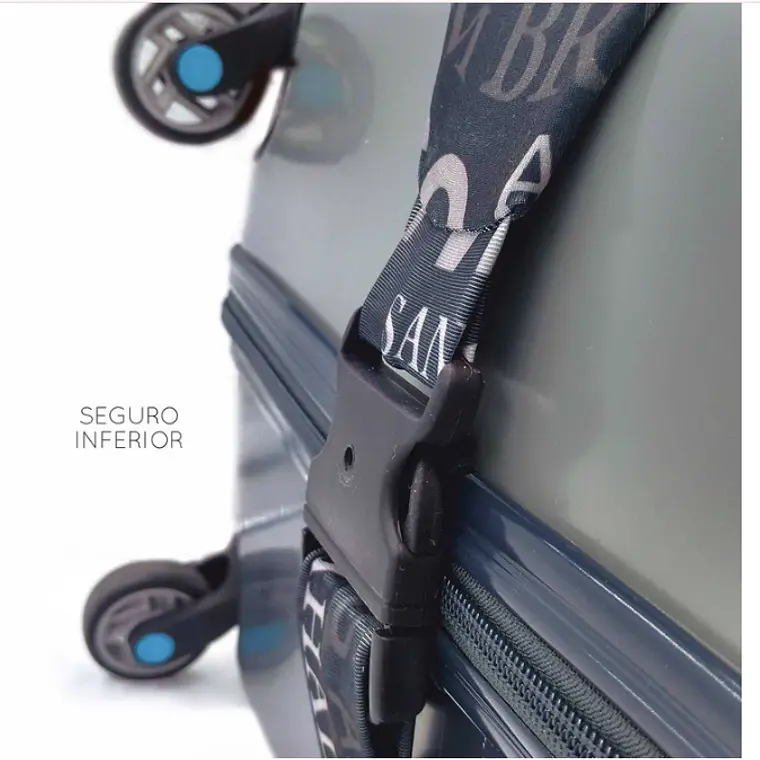 FUNDA CUBRE MALETA MEDIANA LISA PERSONALIZABLE 6
