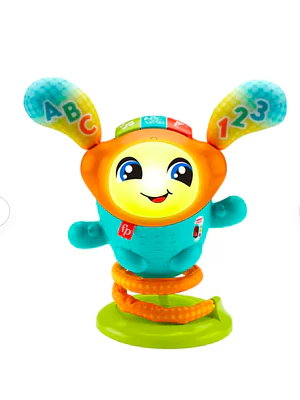 FISHER-PRICE JUGUETE PARA BEBÉS DJ BOUNCY SALTA Y APRENDE