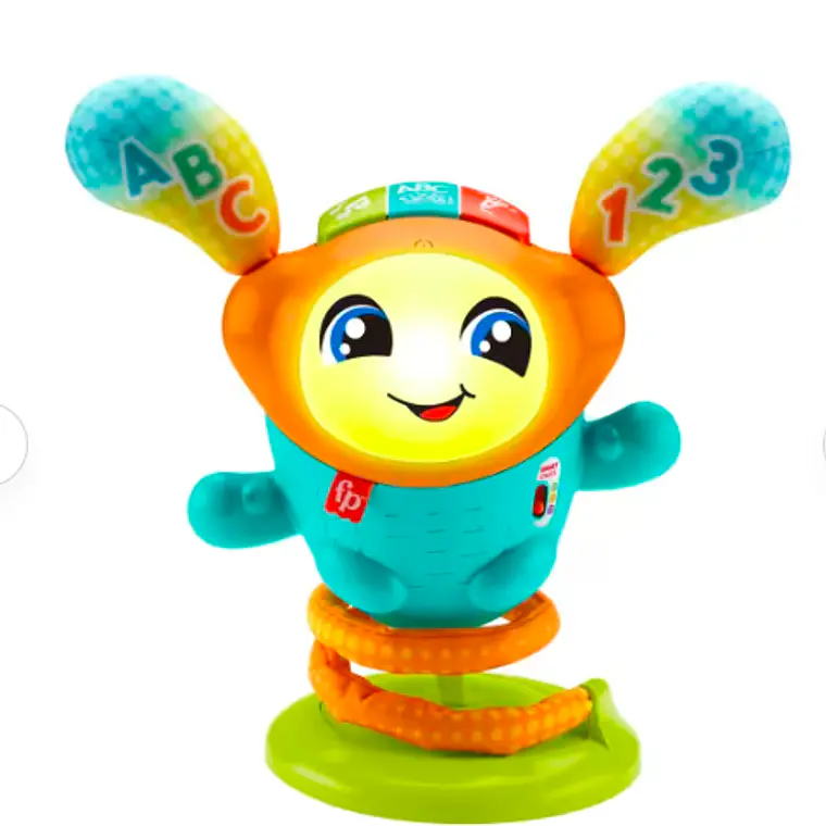 FISHER-PRICE JUGUETE PARA BEBÉS DJ BOUNCY SALTA Y APRENDE 1
