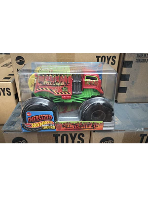 HOT WHEELS SORPRESA ESCALA 1:24 974J - VERDE CON ROJO