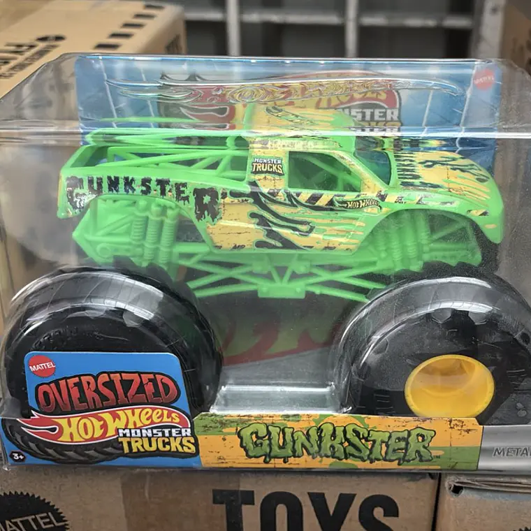 HOT WHEELS SORPRESA ESCALA 1:24 974F - VERDE CON AMARILLO 1