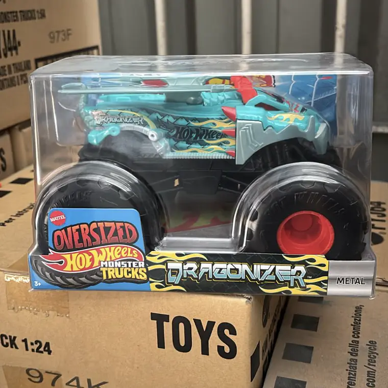 HOT WHEELS SORPRESA ESCALA 1:24 974K - DRAGÓN 1