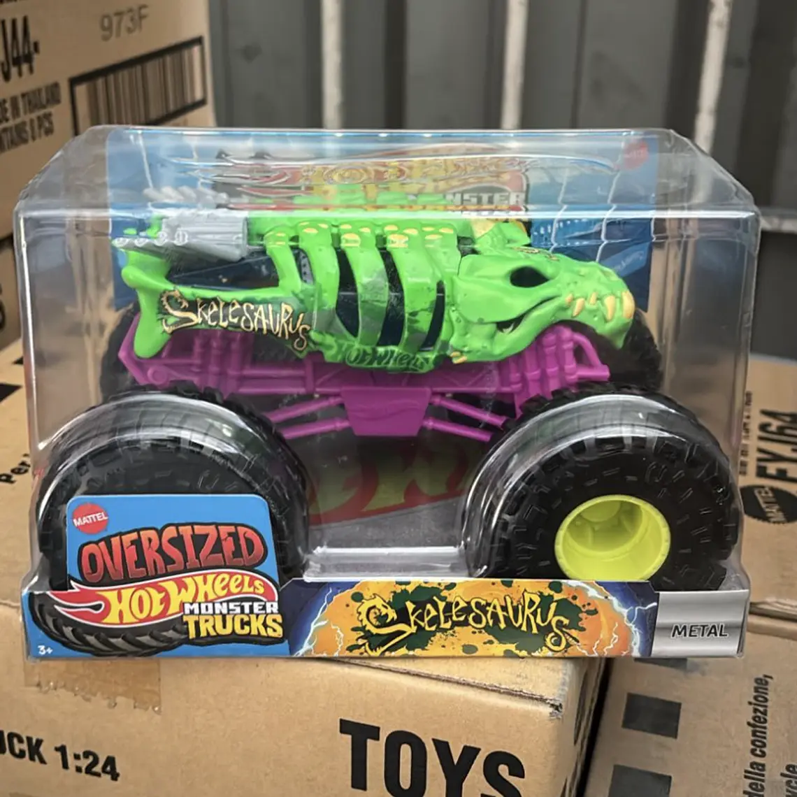 HOT WHEELS SORPRESA ESCALA 1:24 974K - COCODRILO VERDE 1