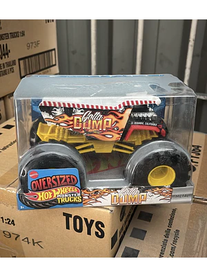 HOT WHEELS SORPRESA ESCALA 1:24 974K - CAMIÓN AMARILLO