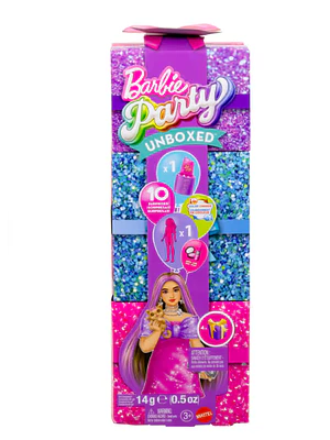 BARBIE FIESTA DE MASCOTAS SORPRESA - VESTIDO ROSADO