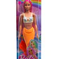 BARBIE SIRENAS CON CABELLO DE COLORES - NARANJA - Miniatura 2