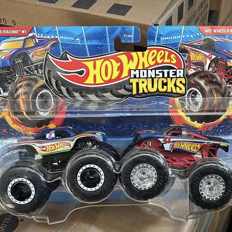 HOT WHEELS PAQUETE SORPRESA 2 AUTOS 1:64 (PRODUCTO ALEATORIO) 1