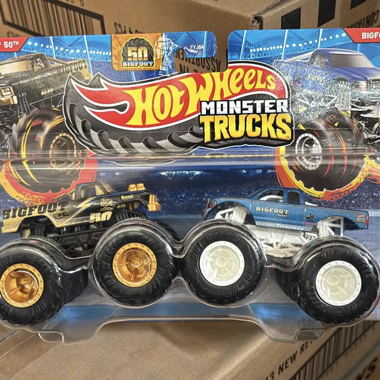 HOT WHEELS PAQUETE SORPRESA 2 AUTOS 1:64 (PRODUCTO ALEATORIO) 2