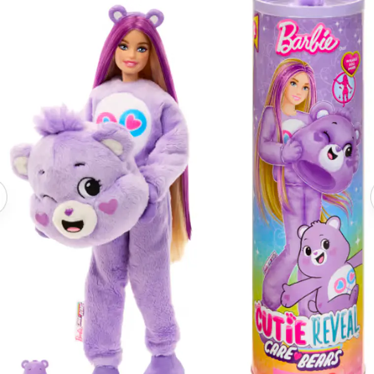 BARBIE MUÑECA OSITOS CARIÑOSITOS - MORADA 2