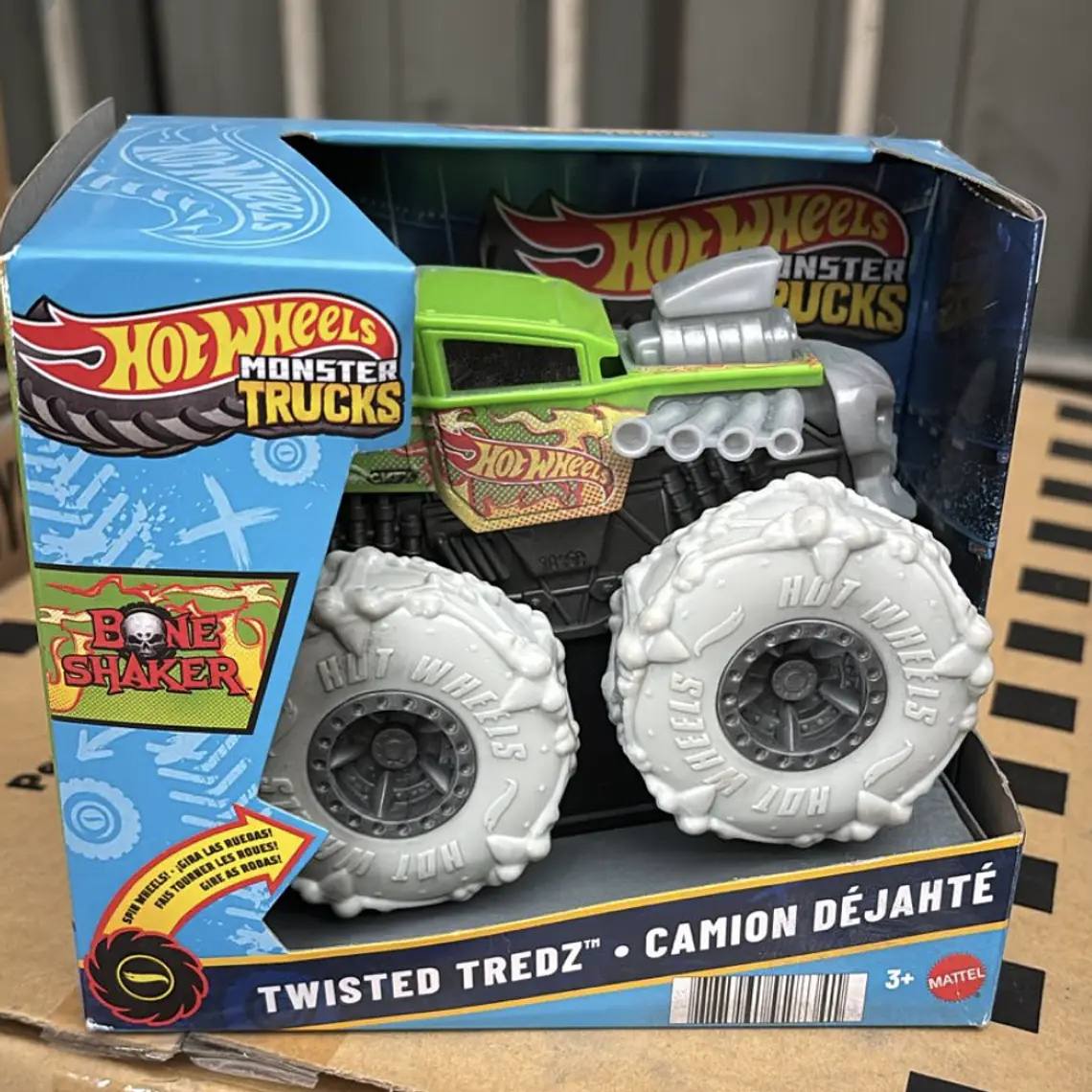 HOT WHEELS LLANTAS TODO TERRENO 1:43 - CAMIÓN VERDE 1