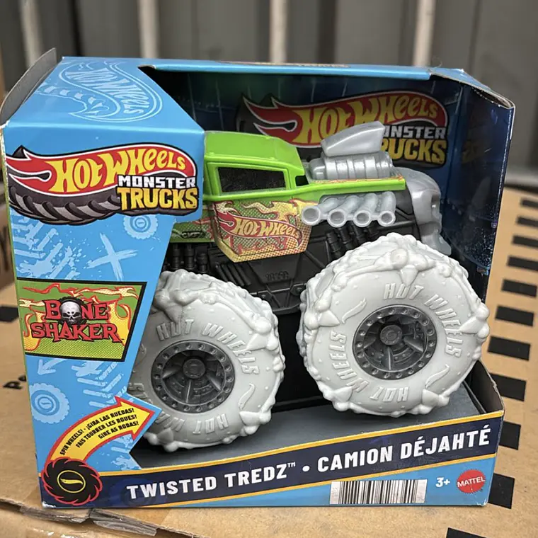 HOT WHEELS LLANTAS TODO TERRENO 1:43 - CAMIÓN VERDE 1