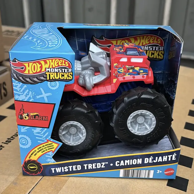 HOT WHEELS LLANTAS TODO TERRENO 1:43 - CAMIÓN ROJO 1