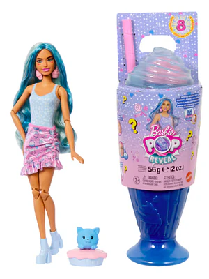 BARBIE POP REVEAL MUÑECA DULCES SORPRESAS - AZUL