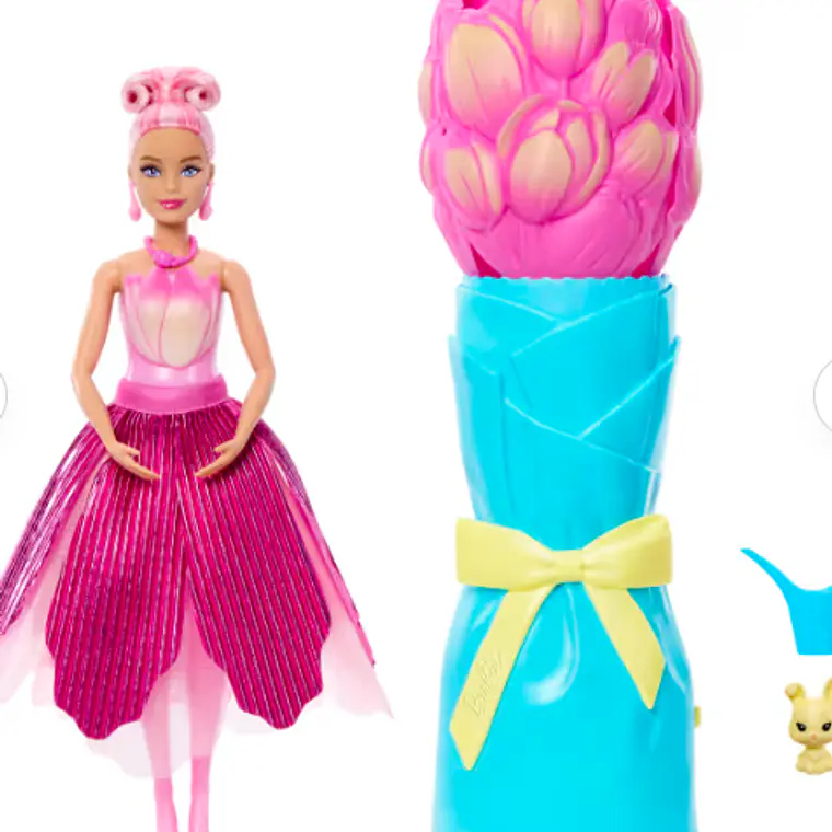 BARBIE MUÑECA REVEAL DE FLORES SORPRESA - CELESTE 2