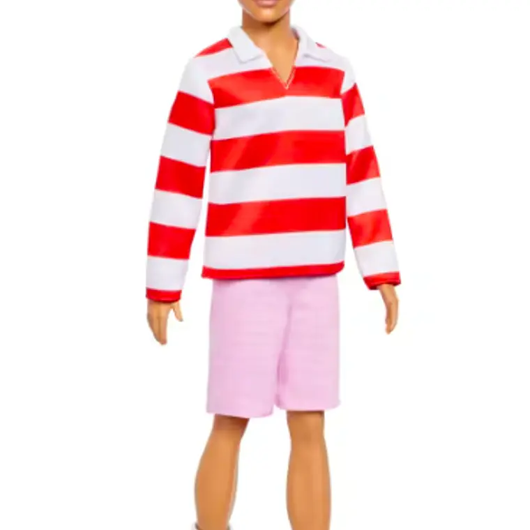 BARBIE FASHIONISTA MUÑECO KEN SORPRESA - RUBIO 2