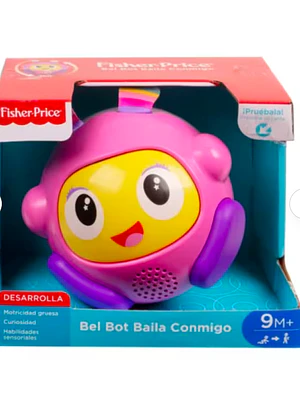 FISHER-PRICE JUGUETE BI BOT Y BEL BOT BAILA CONMIGO - ROSADO