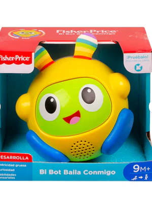 FISHER-PRICE JUGUETE BI BOT Y BEL BOT BAILA CONMIGO - AMARILLO