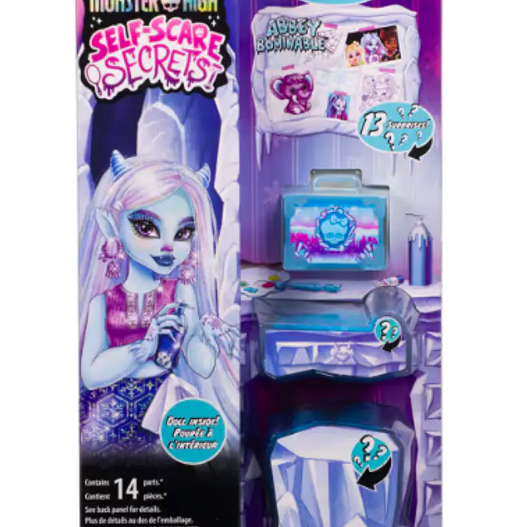 MONSTER HIGH MUÑECA SELF-SCARE SECRETS SERIE 1 SORPRESA - CELESTE 2