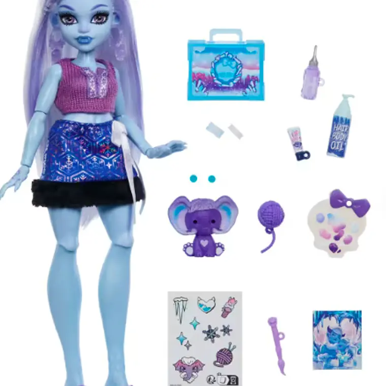 MONSTER HIGH MUÑECA SELF-SCARE SECRETS SERIE 1 SORPRESA - CELESTE 3