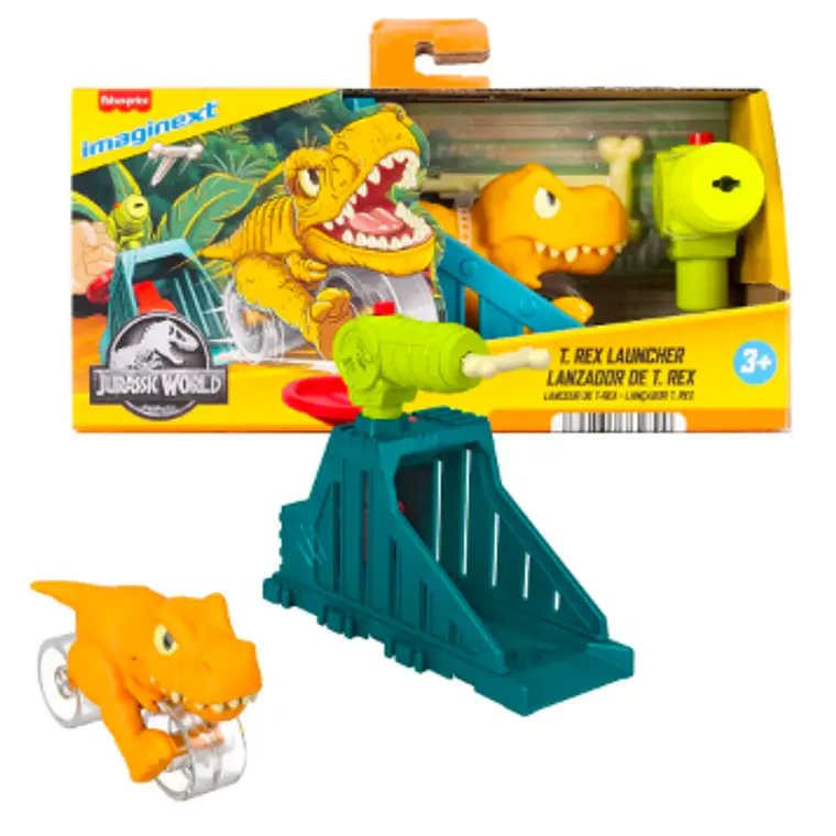 IMAGINEXT JUGUETE RENACE LANZADOR - AMARILLO 2