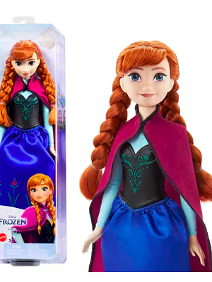 DISNEY FROZEN ELSA Y ANNA FROZEN I Y II - ANA AZUL