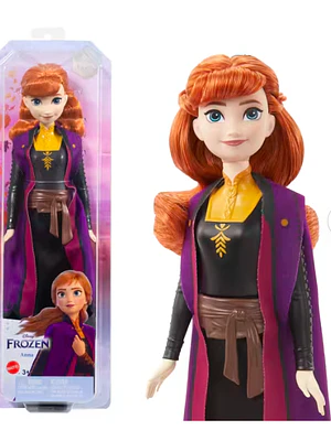 DISNEY FROZEN ELSA Y ANNA FROZEN I Y II - ANA MORADA