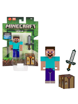 MINECRAFT FIGURA DE ACCIÓN MOBS DE 3.25 - STEVE