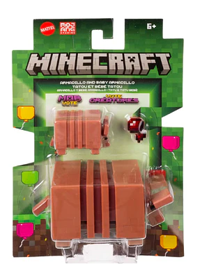 MINECRAFT FIGURA DE ACCIÓN MOBS DE 3.25 - ANIMAL ARMADILLO