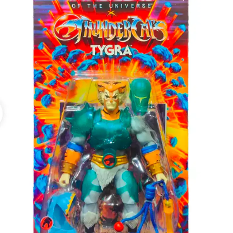 FIGURA THUNDERCATS MOTU 5.5 6 AÑOS EN ADELANTE - TYGRA 2