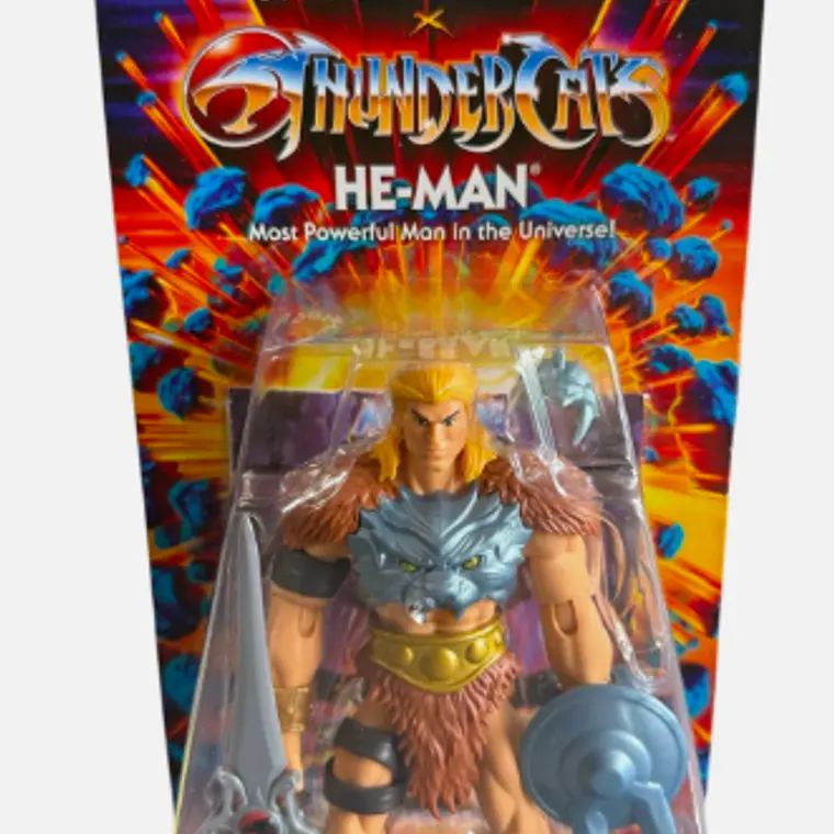 FIGURA THUNDERCATS MOTU 5.5 6 AÑOS EN ADELANTE - HE MAN 2
