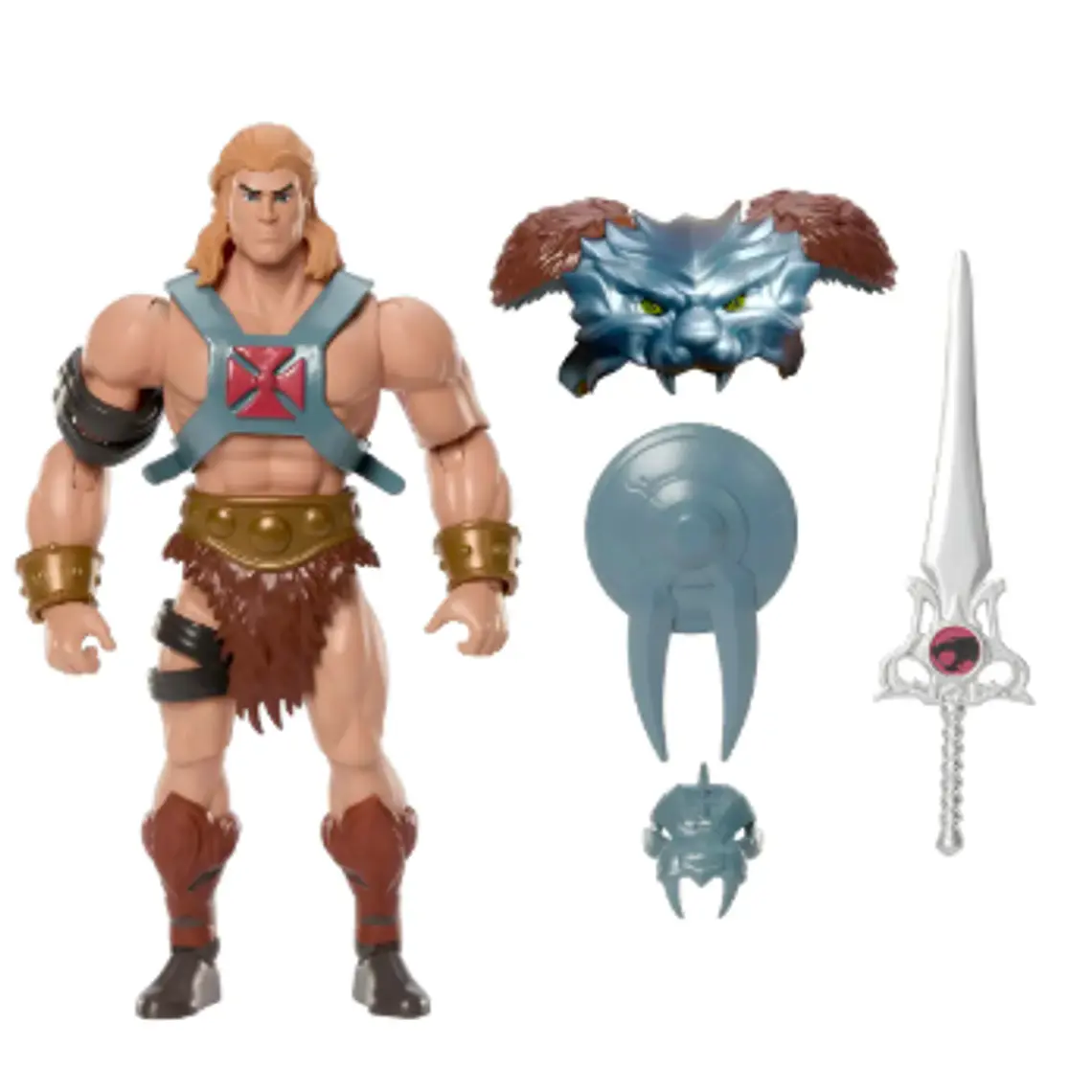 FIGURA THUNDERCATS MOTU 5.5 6 AÑOS EN ADELANTE - HE MAN 3