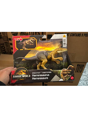 JURASSIC WORLD DINOSAURIO REBIRTH MORDIDA DE ATAQUE - HERRE